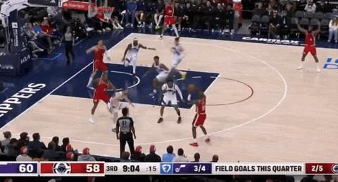 尴尬！哈登空位三不沾，马儿卡宁和努尔基奇忍不住对笑今天快船在主场迎战爵士，最终