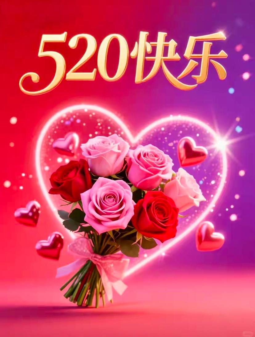 🌺☘️5./20.有幸相逄.心意如初☘️🌺🌹520情人节快乐🌹烟火