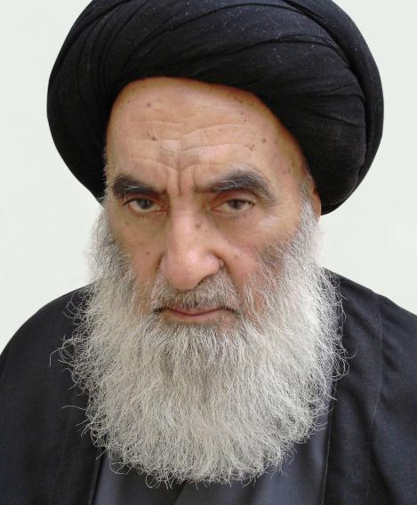 大的来了，世界上最有影响力的什叶派教士西斯塔尼开始发力，现在美国跟以色列对抗的不