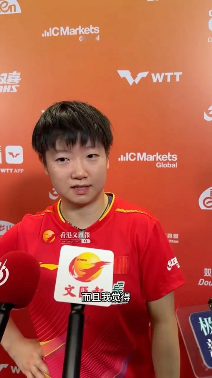 莎莎：我们很有默契非常了解对方都有一颗争取混双梦头头：两项很好兼三项吃不消