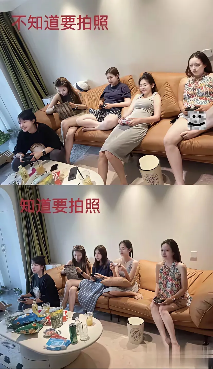 为什么女生一拍照就会立马变得精神起来，像打了鸡血一样？