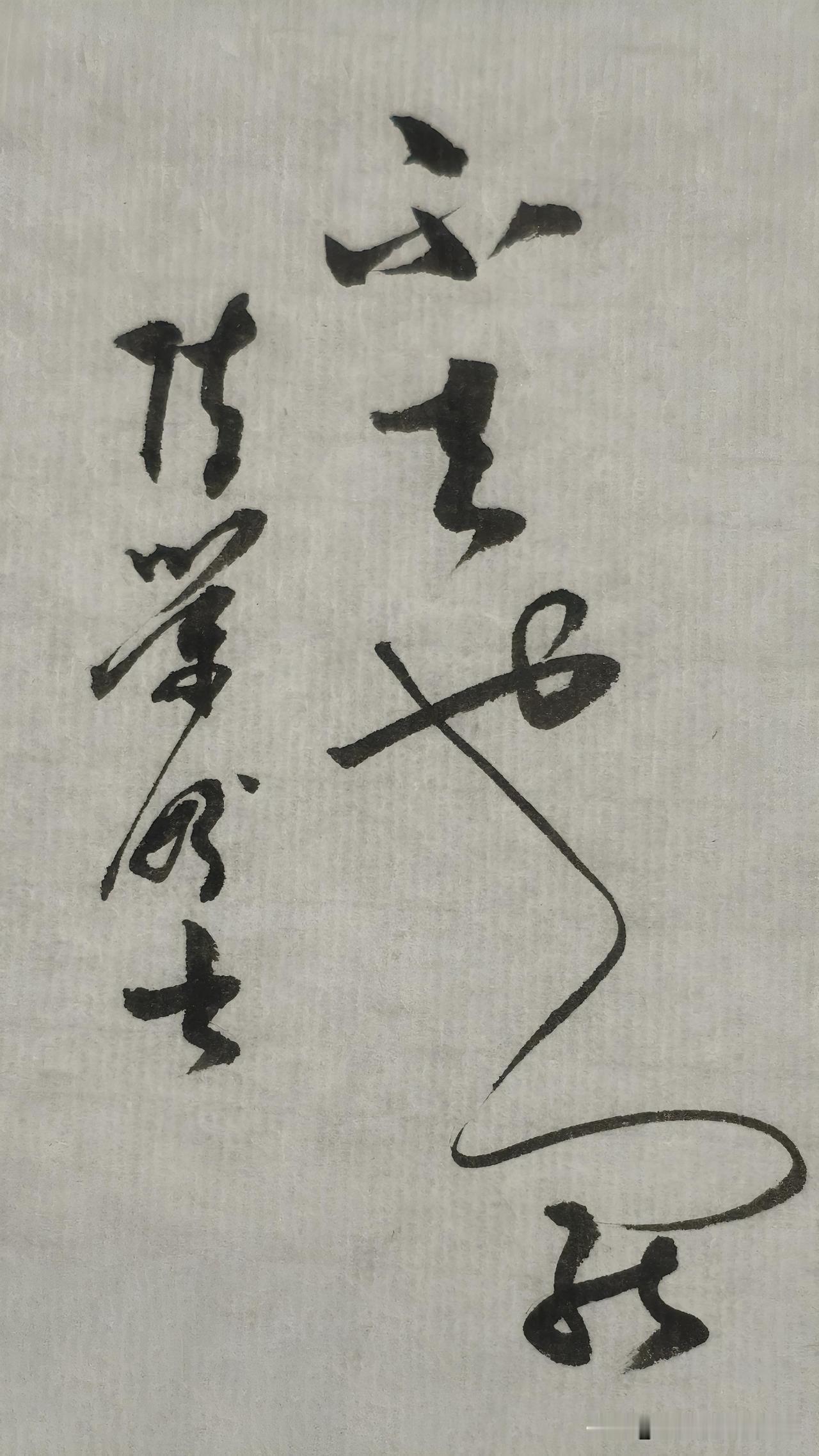 草书精品展示：不去也罢