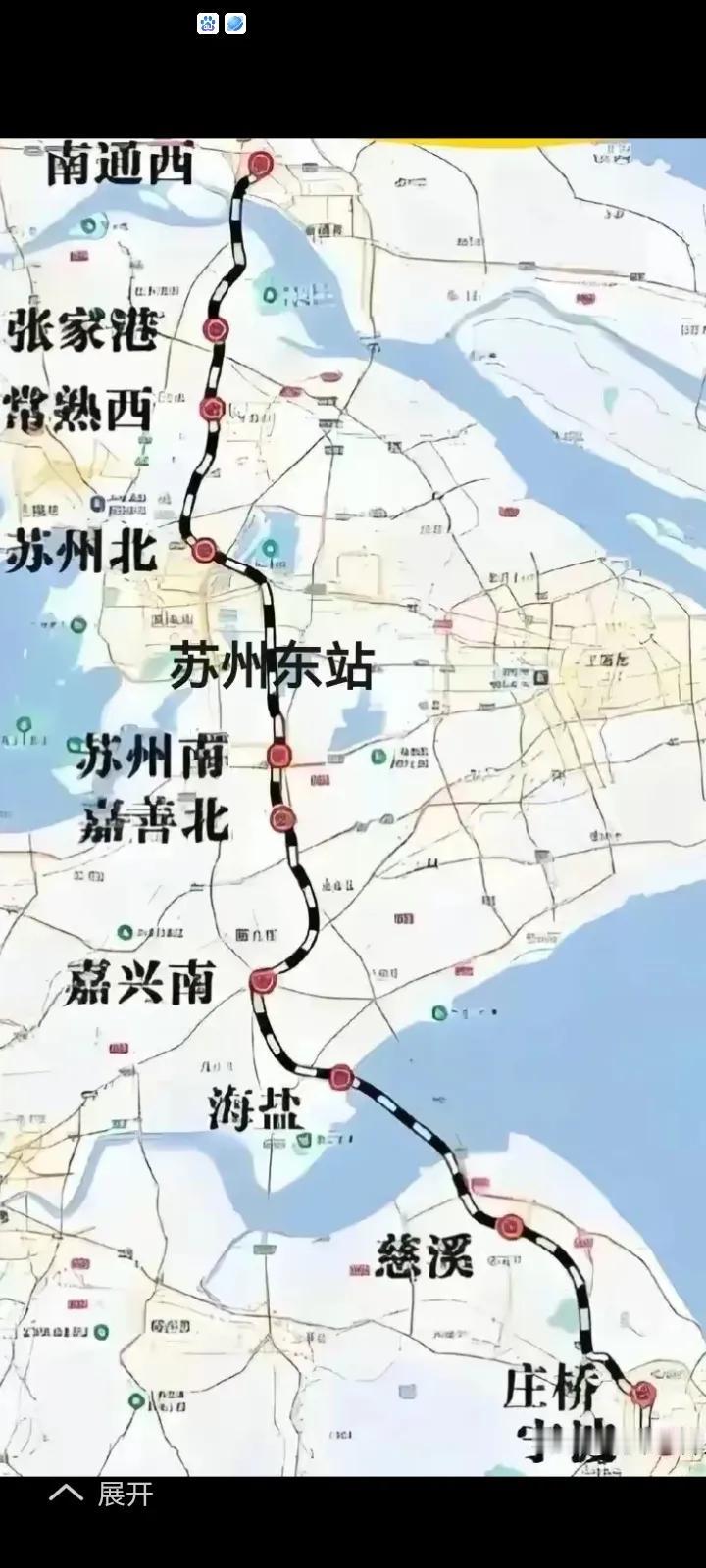 通苏嘉甬高铁在2027年底通车，是长三角最方便最受益高铁跨海大桥，是老百姓最省钱