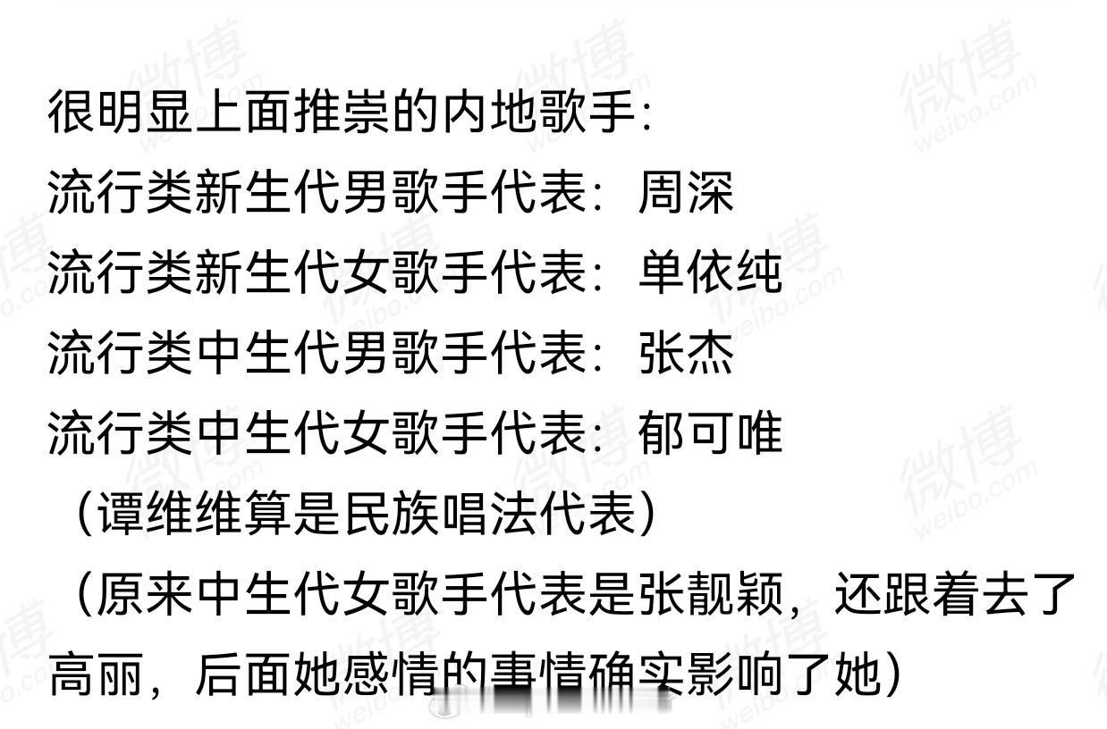 全运会开幕式-流行新生代男歌手代表周深全运会开幕式-流行新生代女歌手代表单依纯金