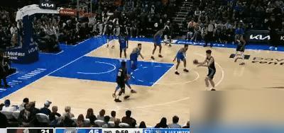 杨澣森：感谢亚历山大正是亚历山大的神勇发挥，比赛早早进入垃圾时间，让杨瀚森有