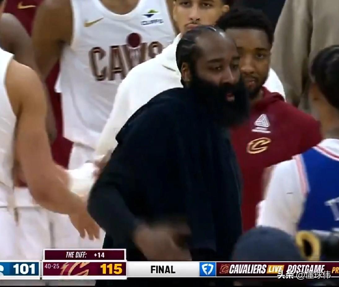 祝贺登哥！米切尔谈哈登：“祝贺哈登。”“达成得分里程碑。”“了不起的