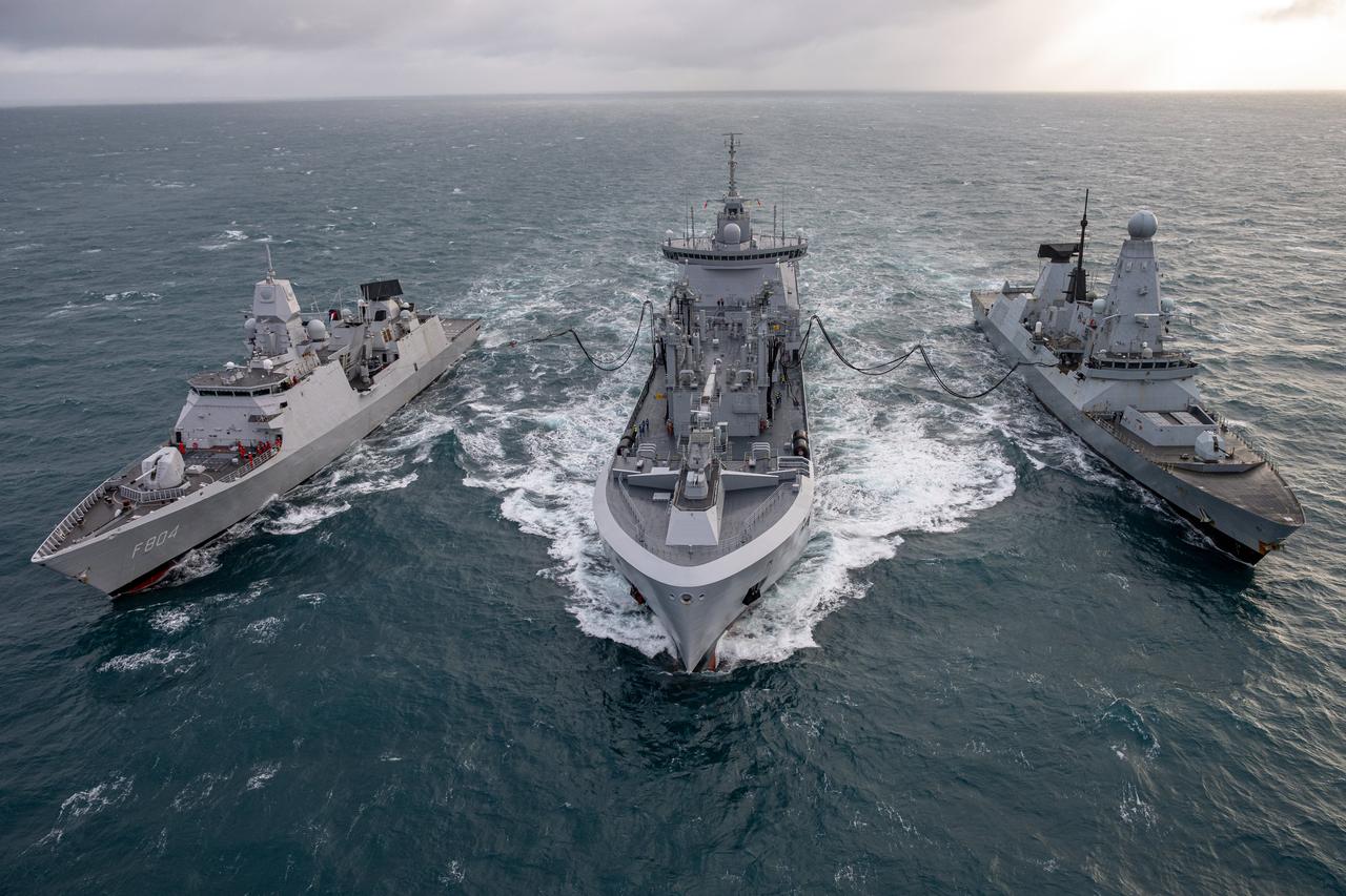 法国海军第二艘BRF综合补给舰“雅克·斯托斯科夫”号（A726）在ORION2