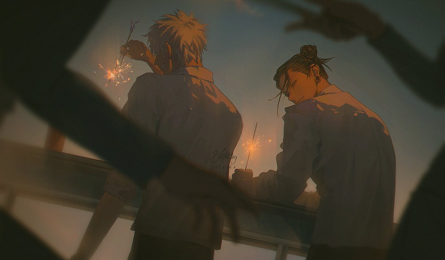 咒术回战五夏画师：artofzolaida​​​