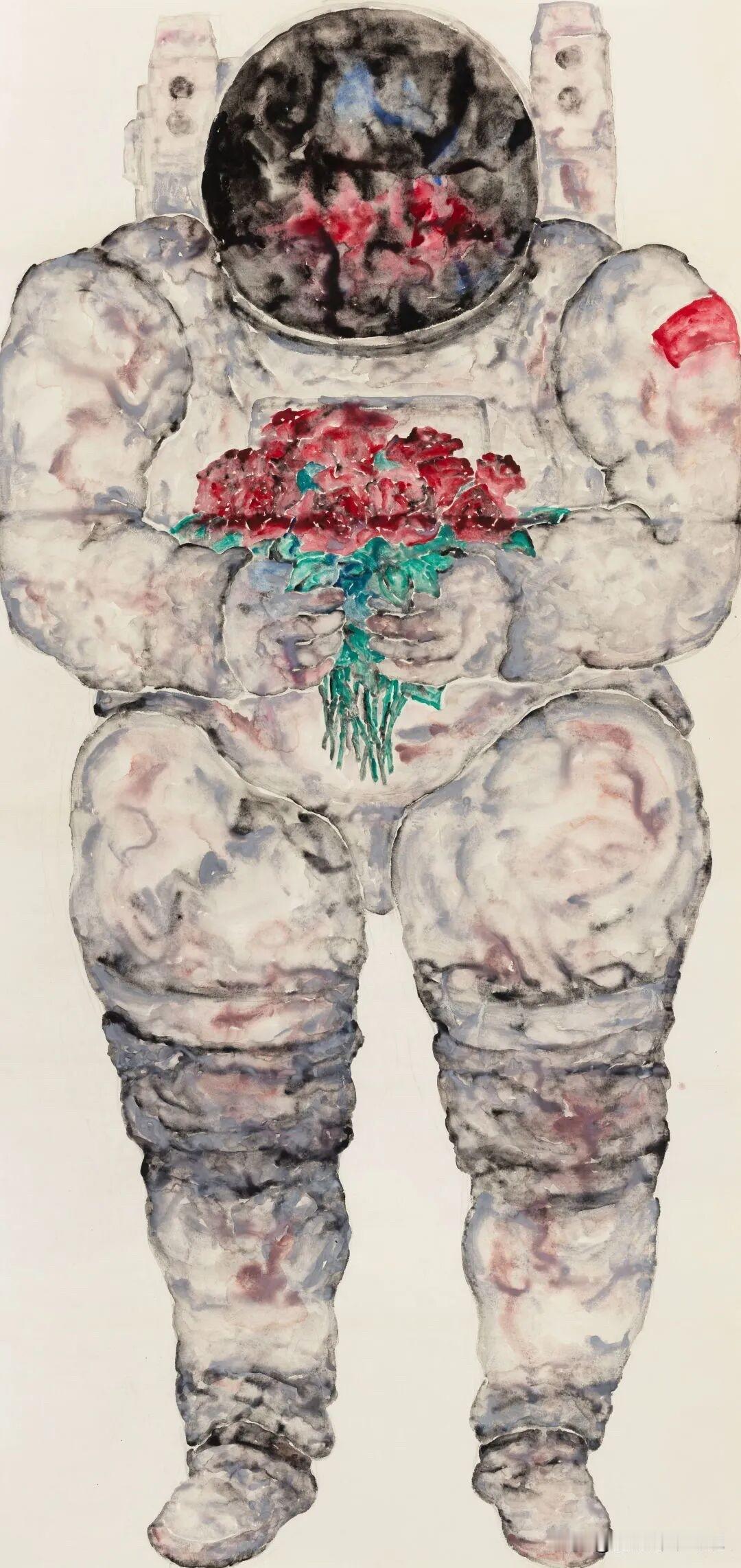 清华美院丁荭的“先锋”画作今天又登上了热搜，看样子和我一样很关心这个话题的人也比