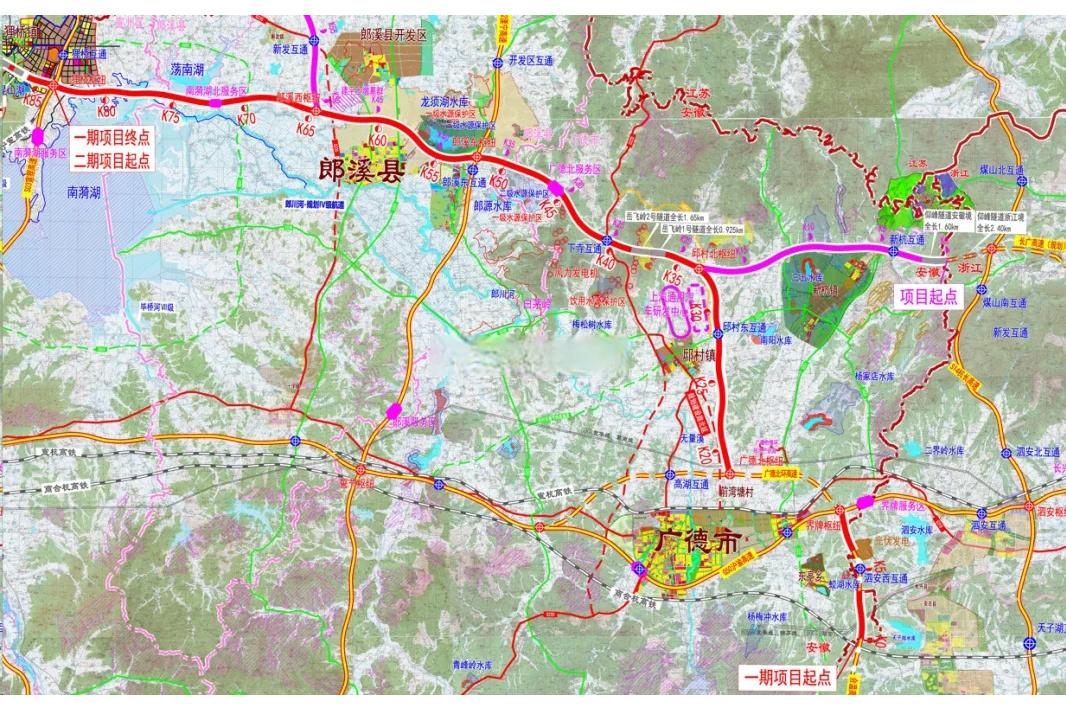 【杭州至合肥高速公路宣城段二期新建工程】正在抓紧开展工作。全长约31千米，总投资
