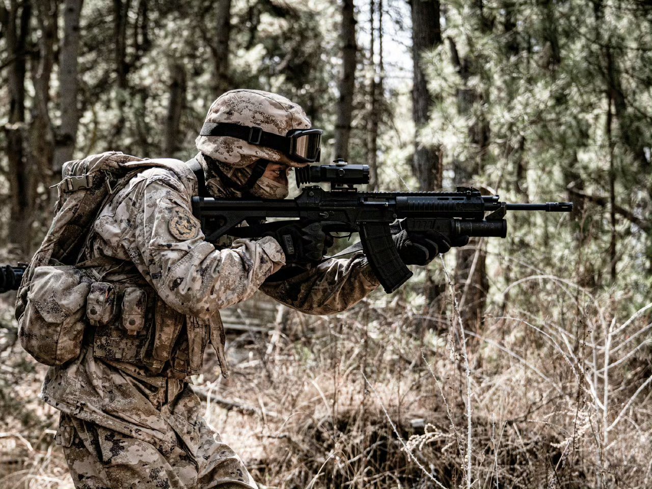 191加挂10B榴弹发射器。烽火问鼎计划