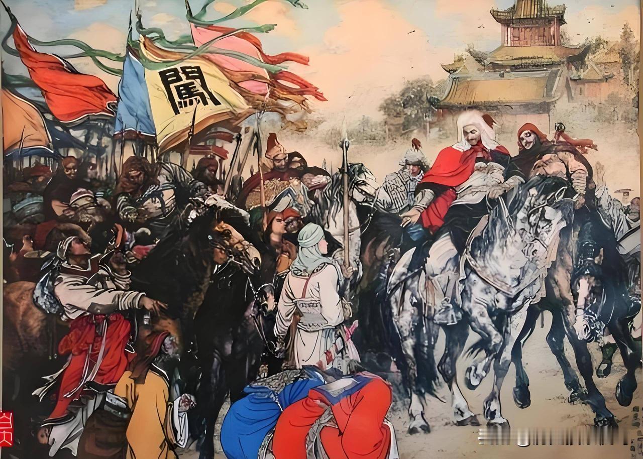 1644年的旧历3月18日，李自成拥10万大军，直抵北京近郊。一群陕西、河南的糙
