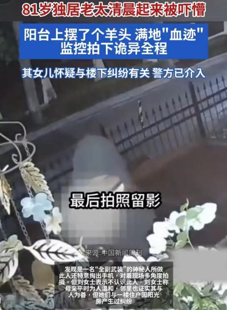 “真吓人啊！”7月31日快资讯报道，辽宁大连，一大妈早上去阳台透气，没想到看见满