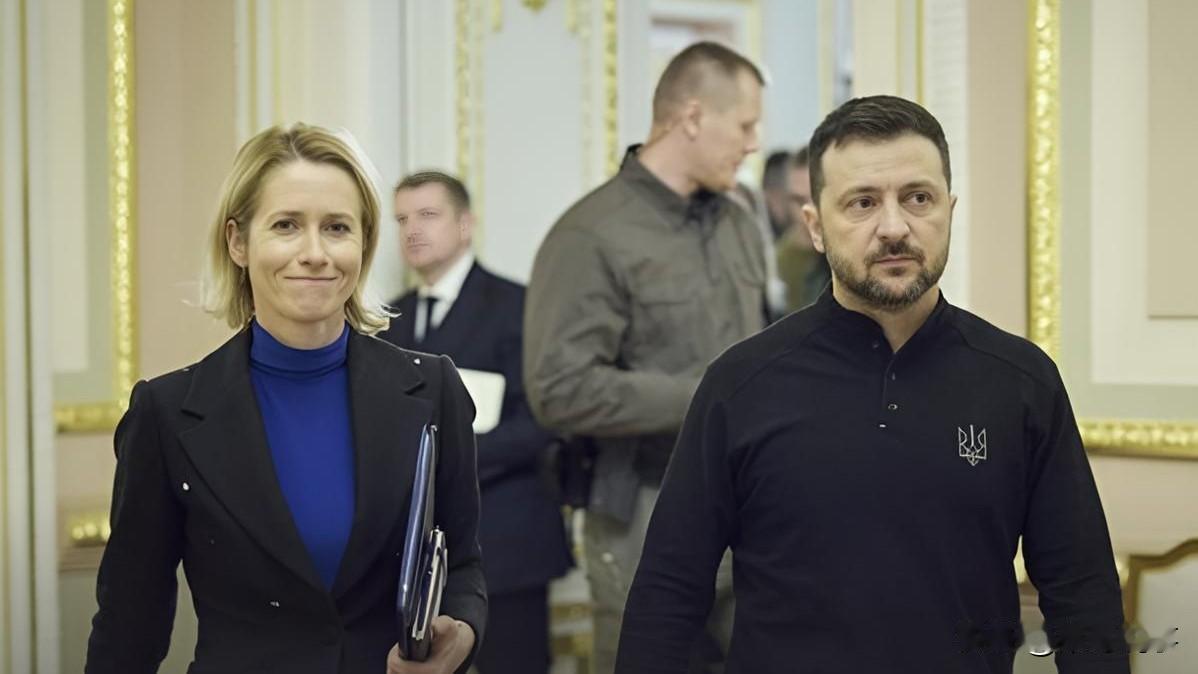 “他们准备好了。这不是乌克兰自己说的，而是欧盟替他们说的。欧盟外交负责人卡