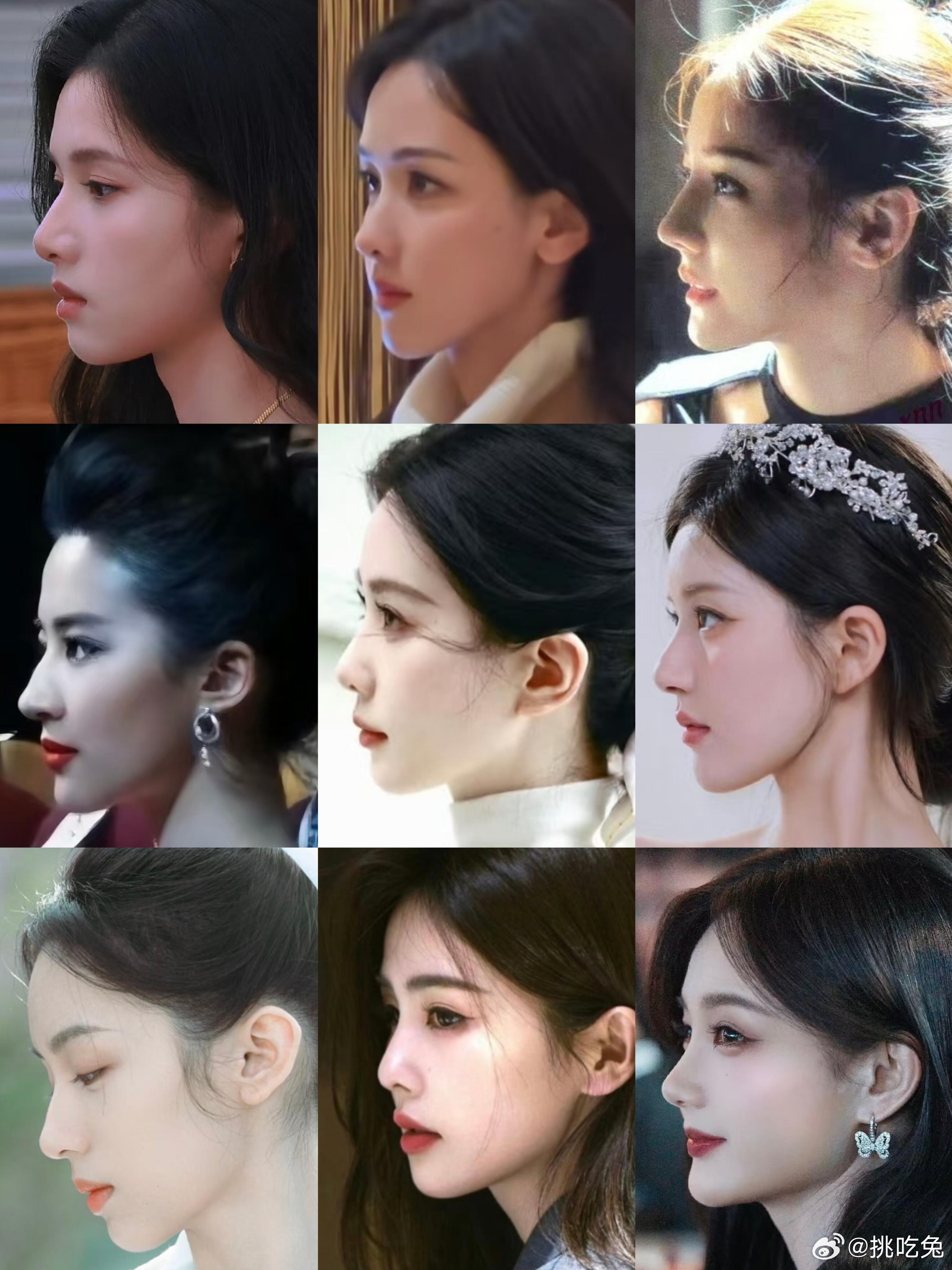 有些人的骨相一看就是明星...陈都灵/刘亦菲/李一桐/赵露思/迪丽热巴/张婧仪/