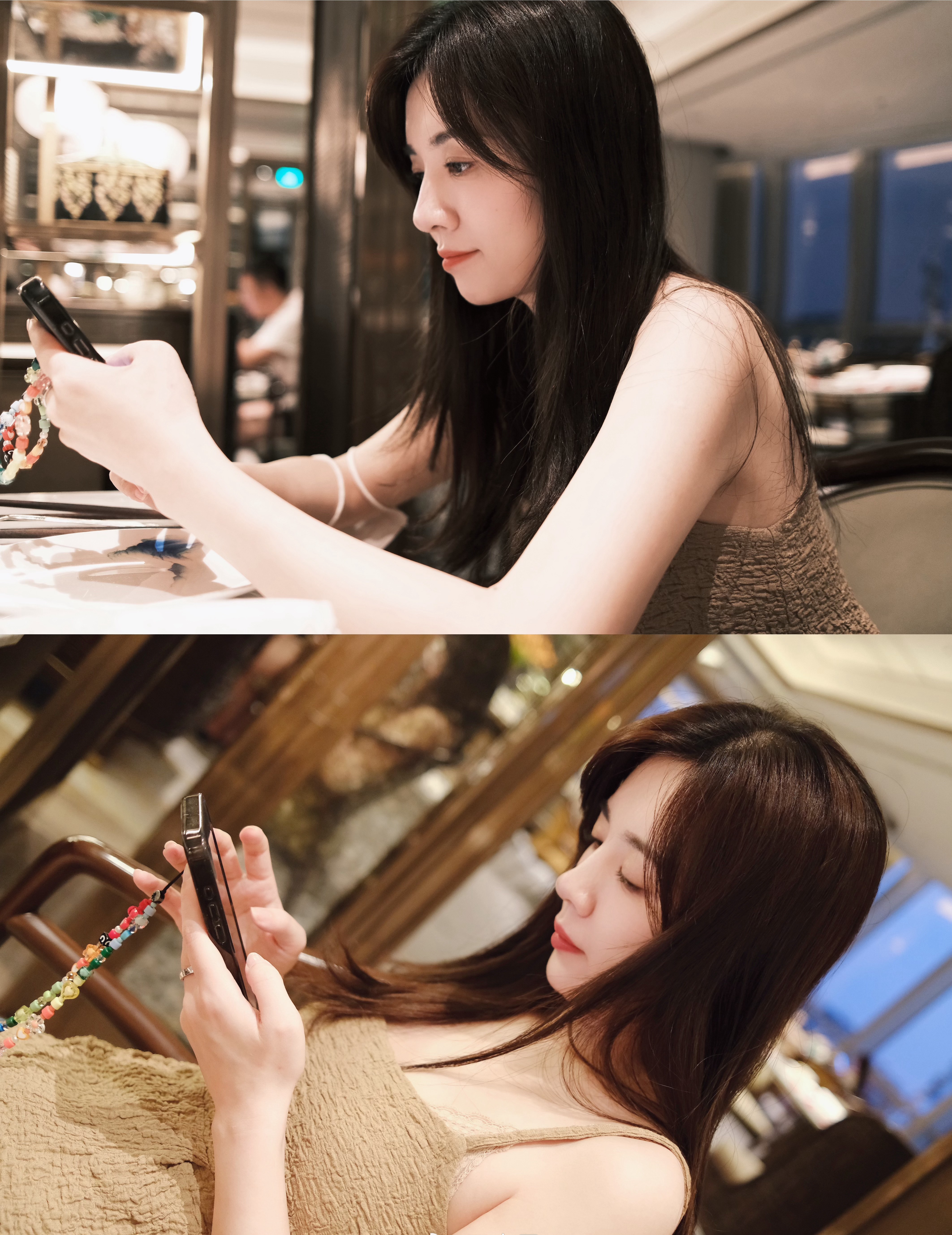 王晓晨小吊带夜景美拍：这世界没有真相，只有视角​​​