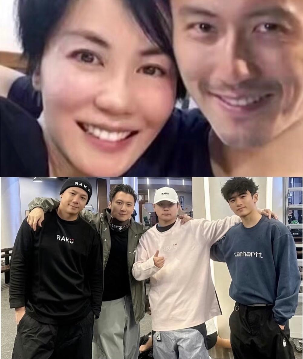 看看谢霆锋的肆意人生，身边搂的是初恋情人也不耽误儿子读剑桥，爱情是爱情亲情是