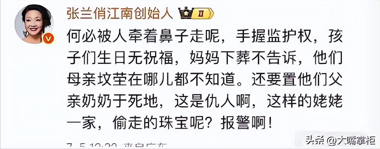 论怼人，张兰若排第二，恐怕没人敢站第一吧。S家不是说关心孩子吗？那就来掰扯一下