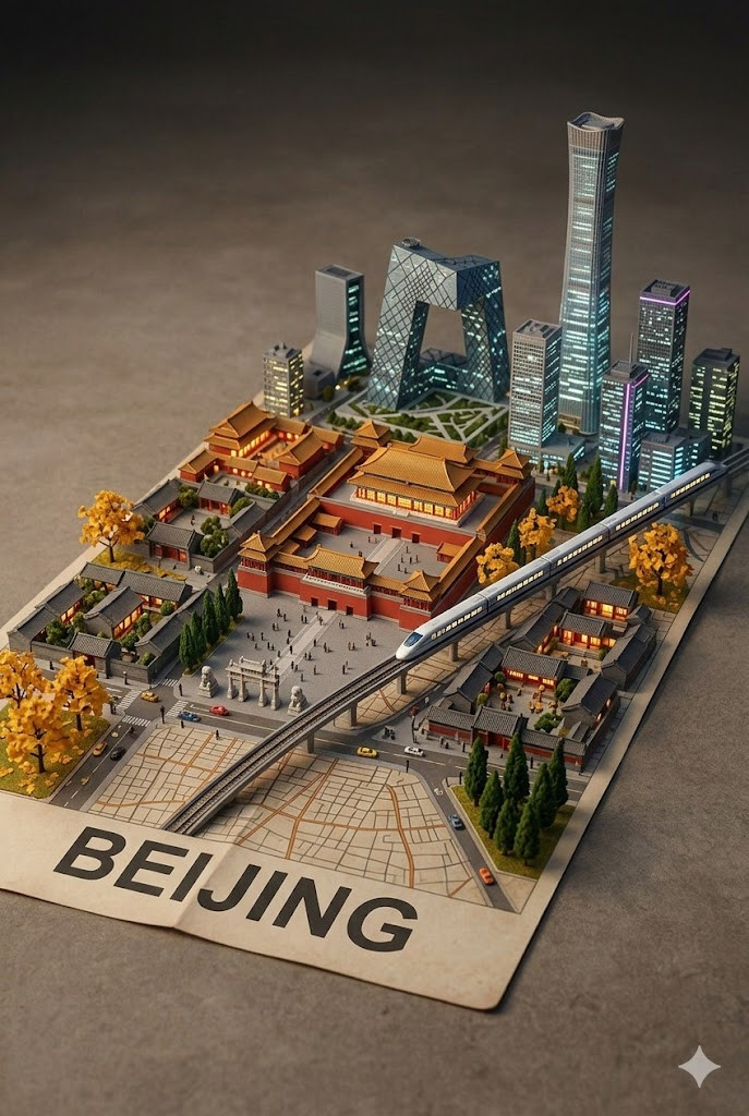 谷歌NanoBanana生成城市模型