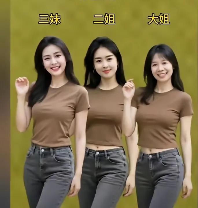 三姐妹同框，招上门女婿，你要是正好单身，你愿意当上门女婿吗？