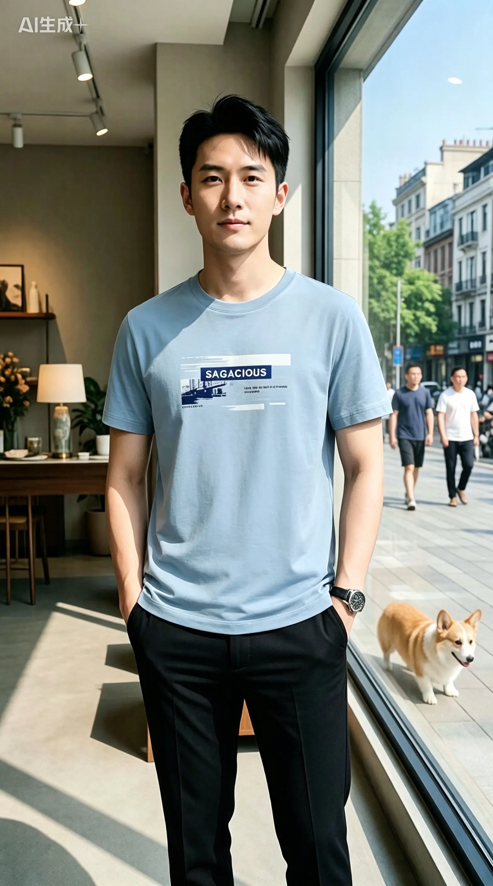 男生夏天纯棉体恤