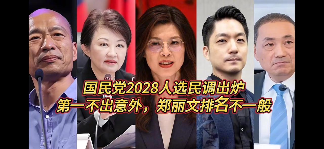 蓝营“嘴强王者”郑丽文，为啥民调总翻车？岛内蓝营这帮大佬，马英九、朱立伦、侯