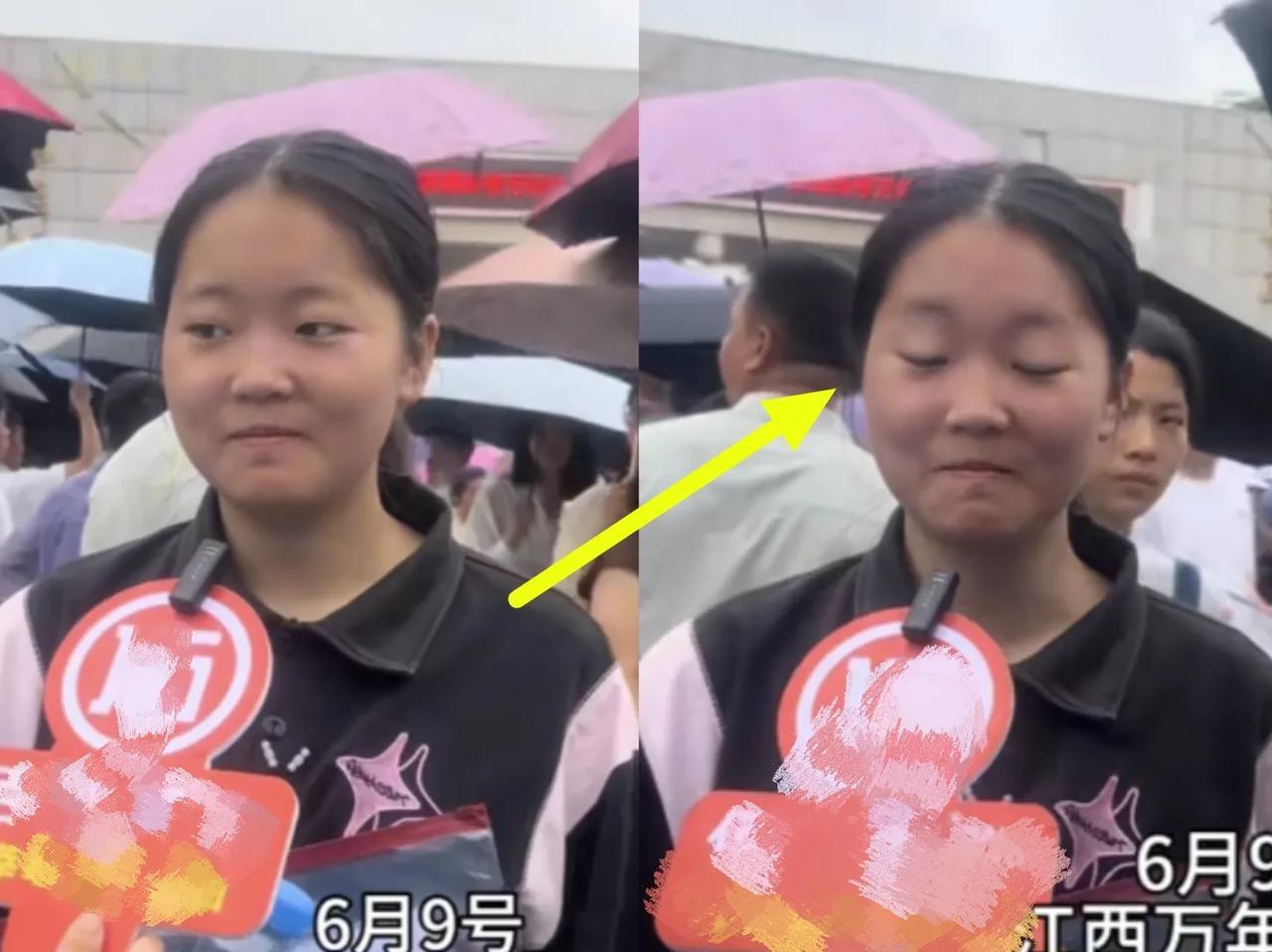 果然江西人才辈出啊！一学姐考完化学后，不顾学弟学妹们的拼命阻拦，对着记者说出