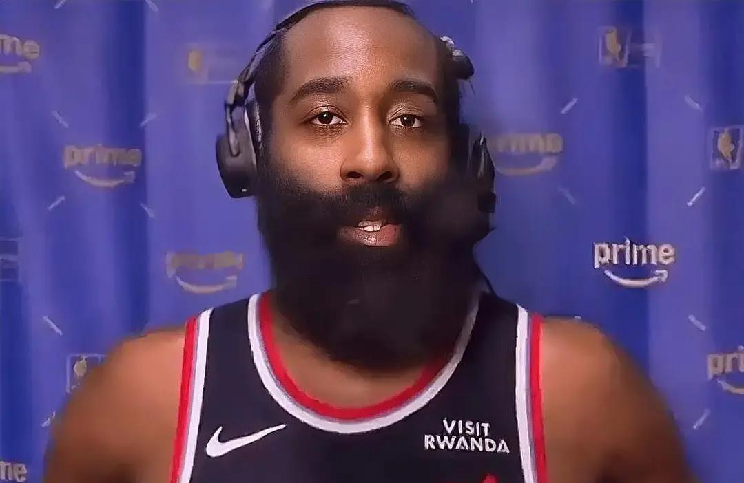 43岁哈登还在打快船赢球后，哈登一句话把球迷打醒：打到打不动为止。这不是口