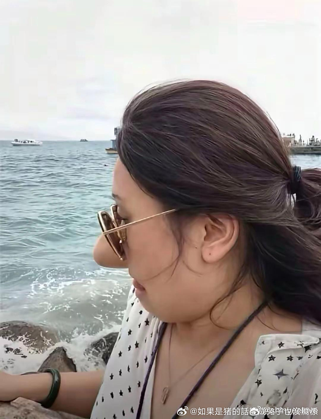视觉错位图，还以为这是鼻子呢​​​