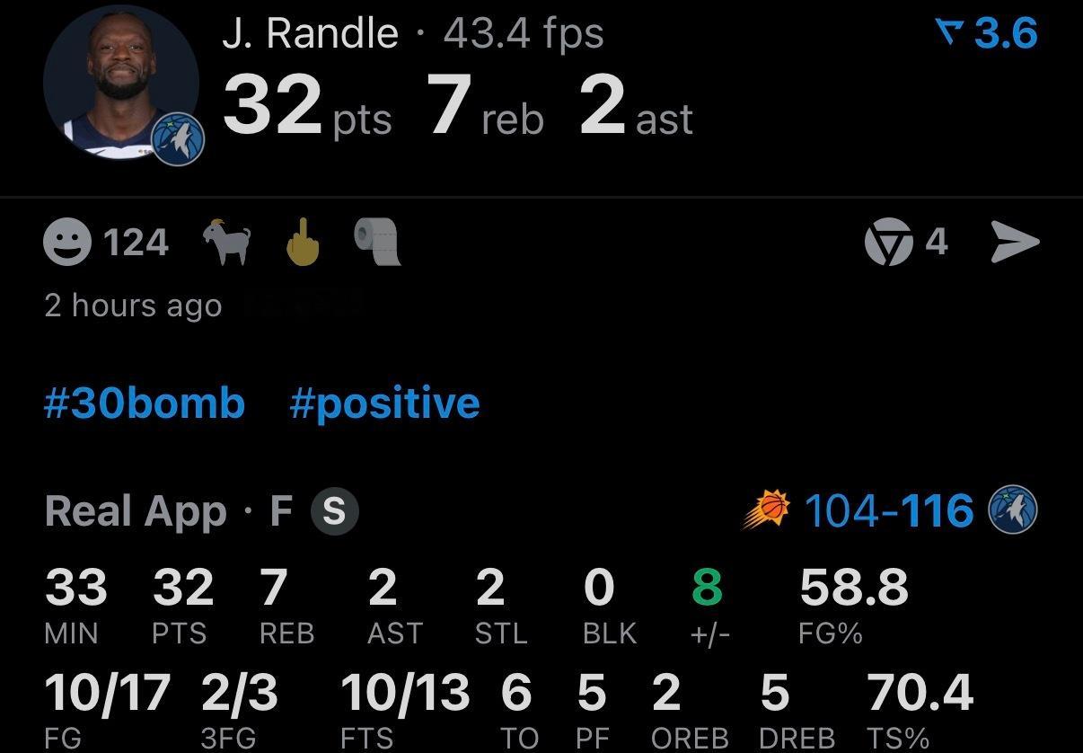 67卡位战，如果兰德尔能维持下去，我宣布：日子还能对付一下！