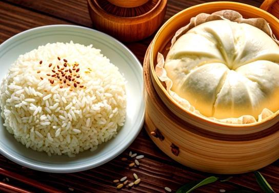 到底是谁在偷换概念？把我们吃了几千年的馒头，白粥，糙米饭这些能养出三代人的