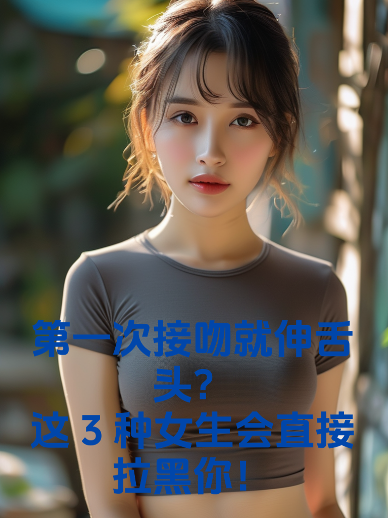 第一次接吻就伸舌头？这3种女生会直接拉黑你！