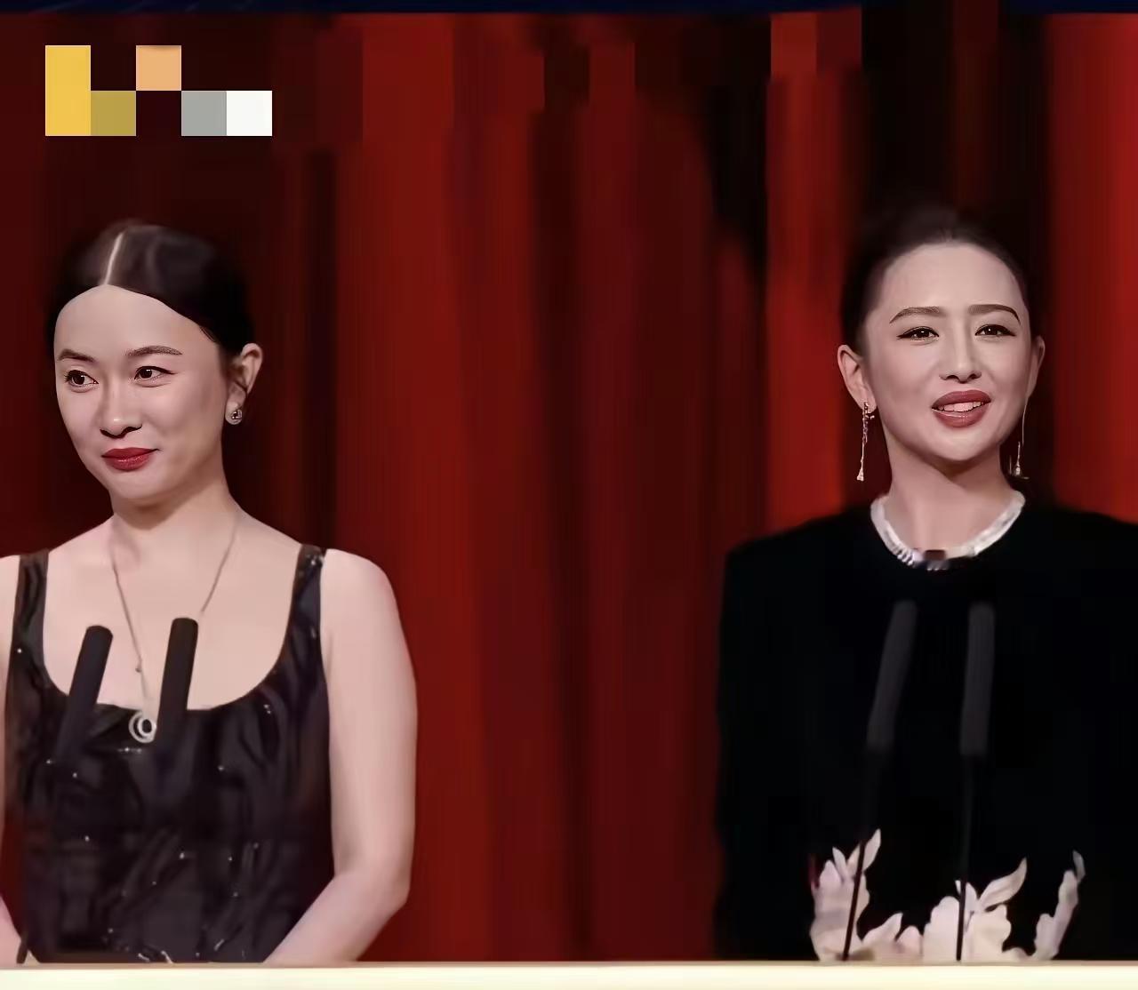 45岁的霍思燕和42岁的佟丽娅，霍思燕早已实现财富自由了，不用做牛马了，所以富态