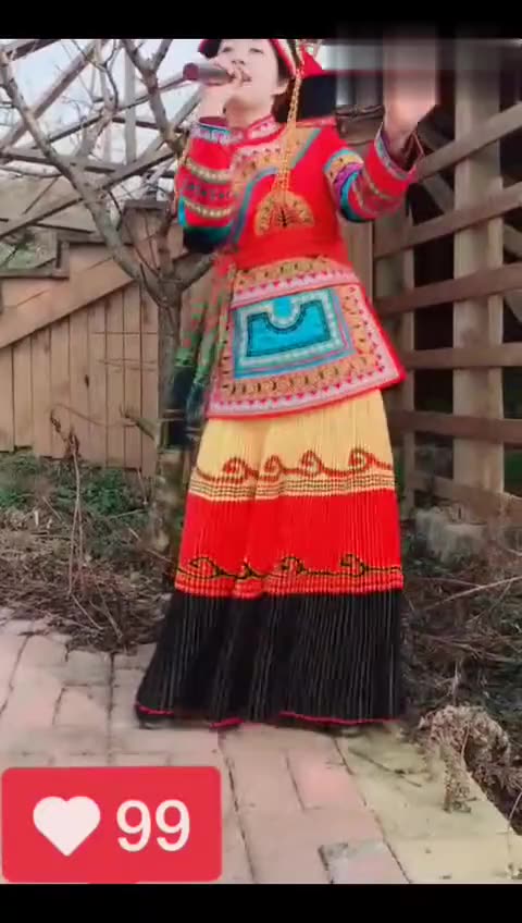 彝族歌曲 _ 出嫁 (俄木果果)_土豆视频