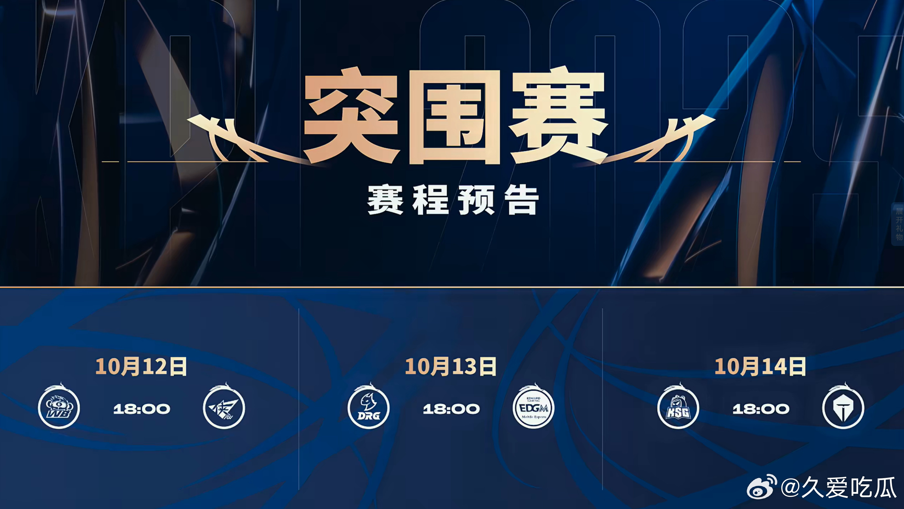 突围赛赛程​​​