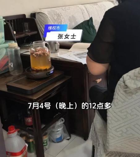 7月5日，西安一位市民半夜起来上厕所，路过厨房顺眼一瞧，竟发现墙上燃气表的指针，