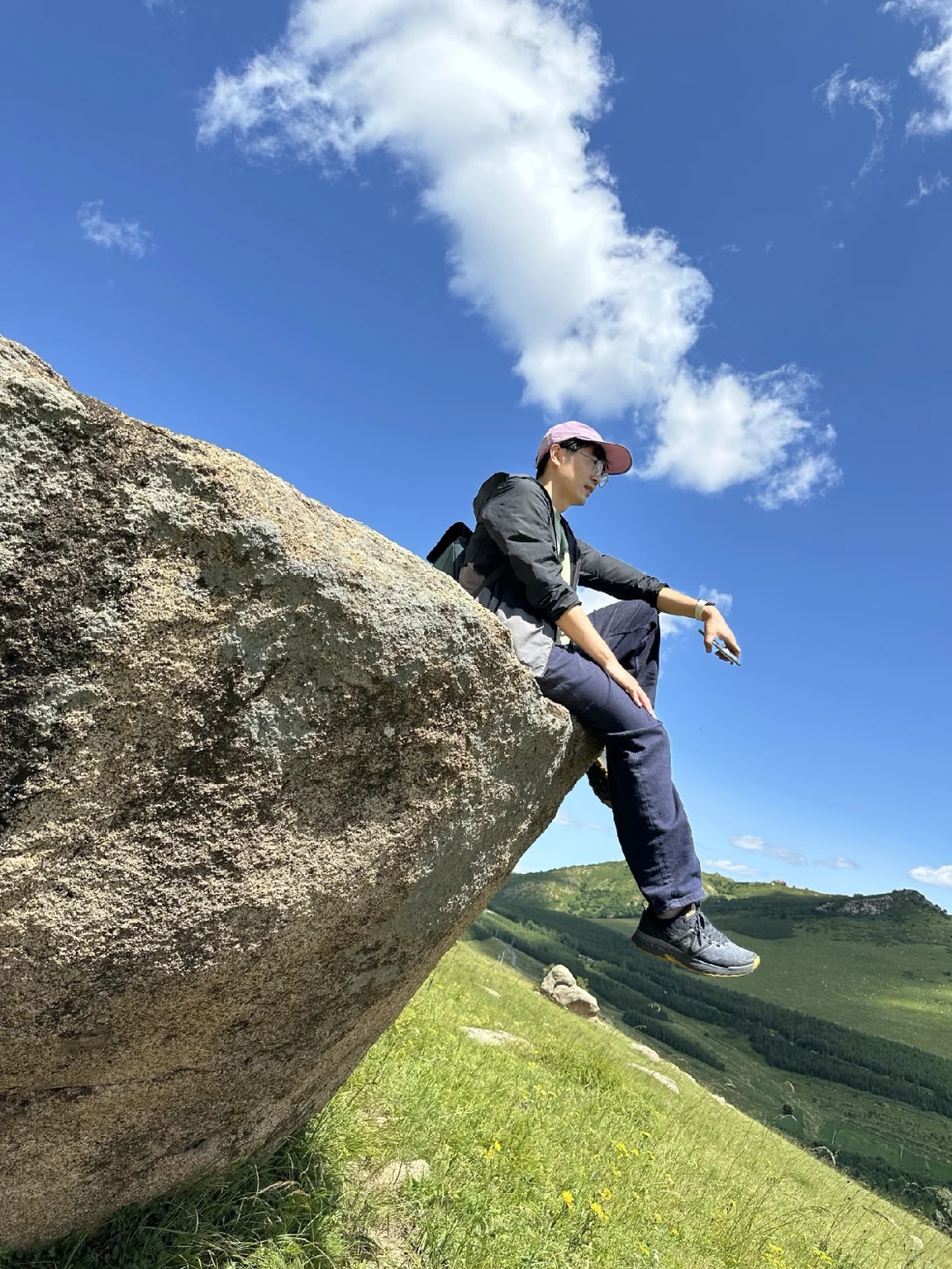 大青山很美，但不要像我一样去翻越这座山
