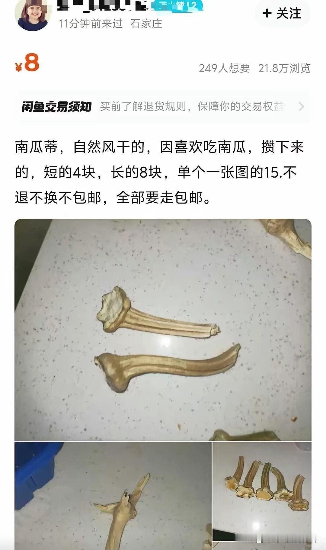 万万没想到，在闲鱼上你会发现，真是万物皆可卖啊！我就好奇这个东西是真的有人会买