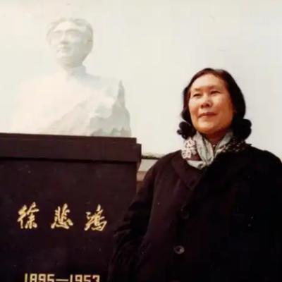 1953年，徐悲鸿病逝，五年后，他的妻子廖静文不但选择了改嫁，还生了孩子。然而，