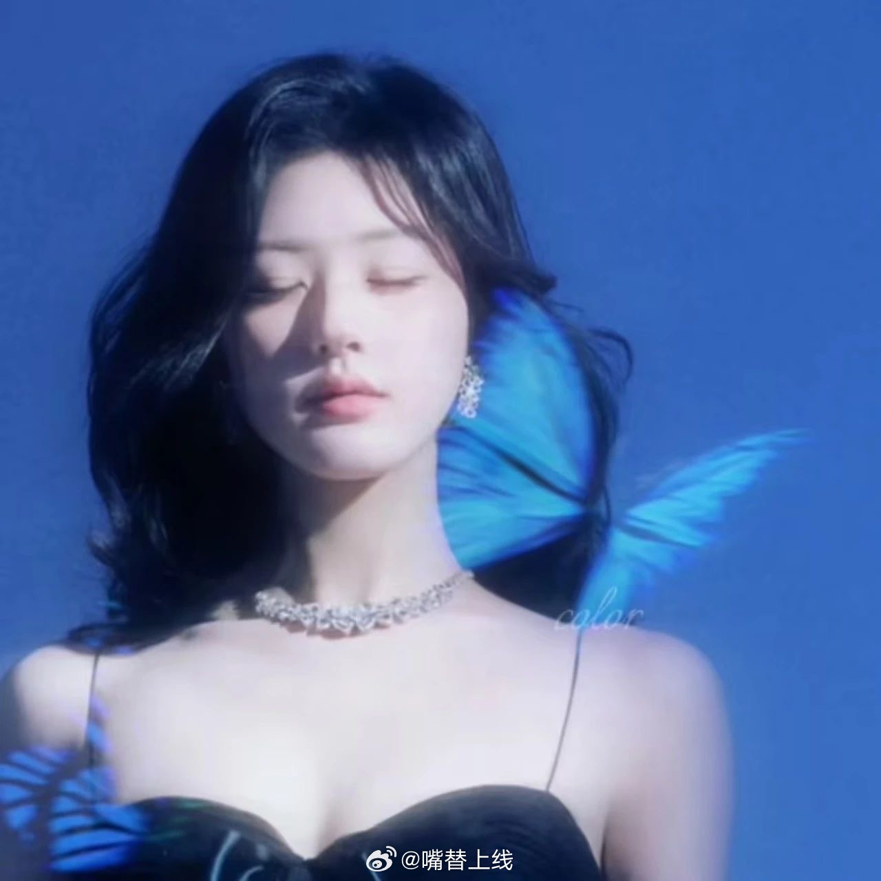 赵露思蝴蝶造型太美太仙了吧！​​​