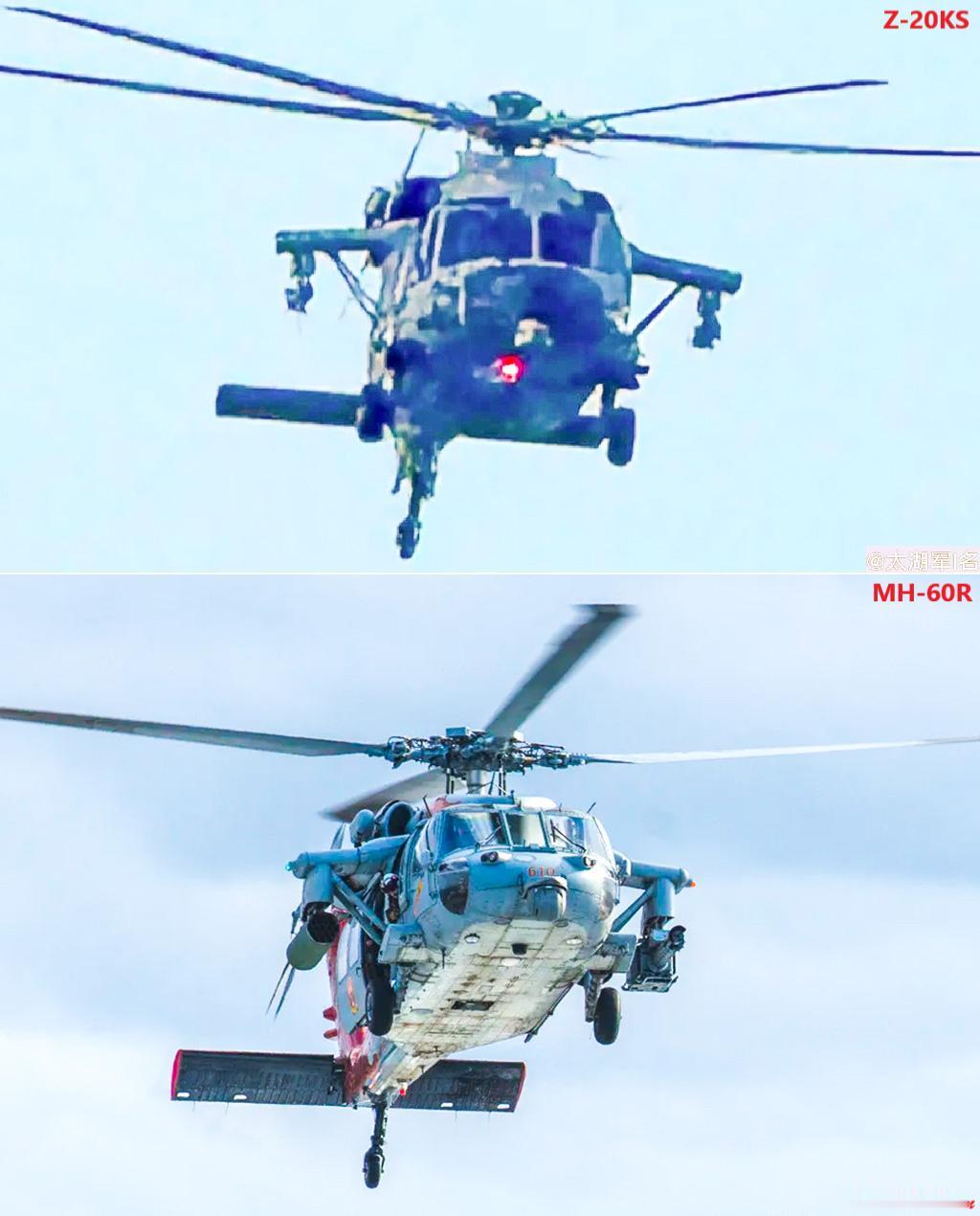 走美帝的路，让美帝去探新路！Z-20KS与美国“黑鹰”的变体设计对比。