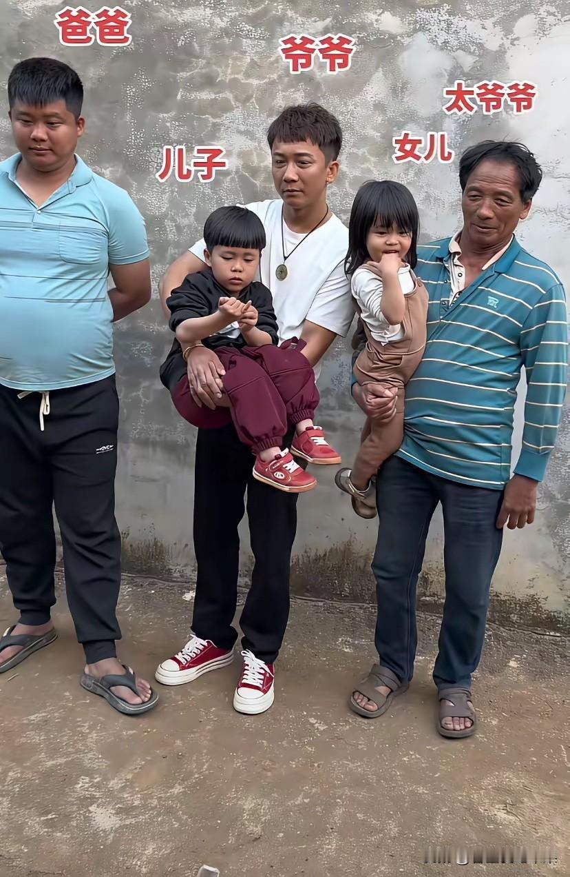 论遗传基因的强大！[赞]