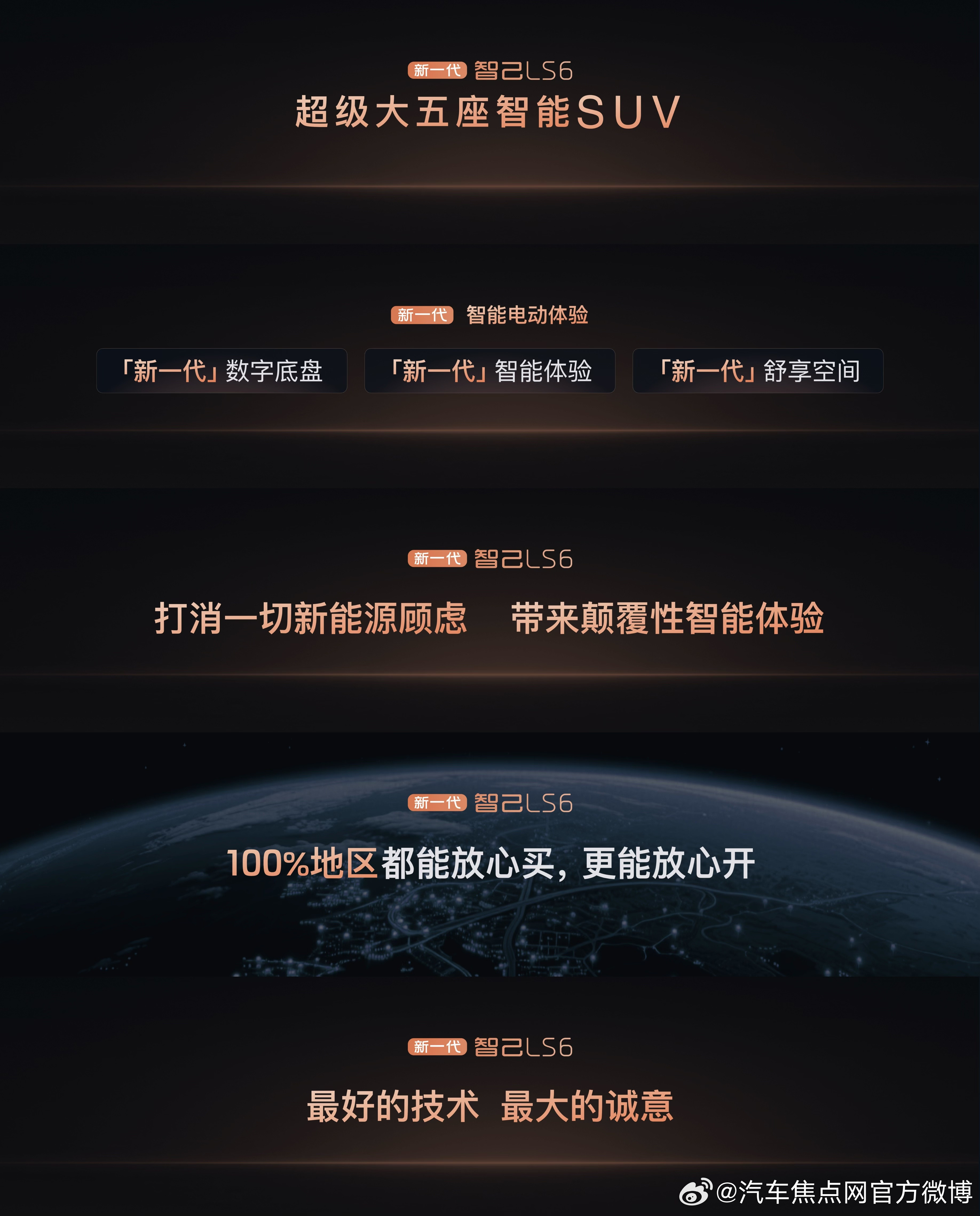 超级大五座智能SUV新一代智己LS6新一代灵蜥数字底盘、新一代智能体验、新一代
