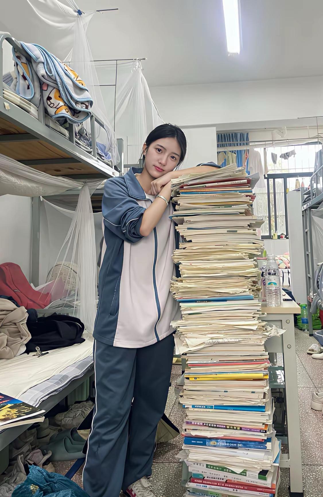 高三读了很多书做了很多作业