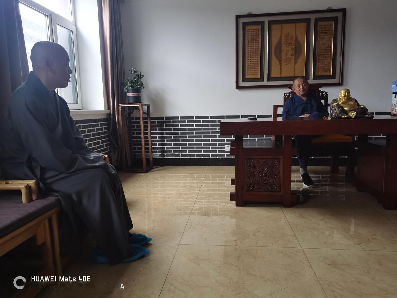 2024年4月15日下午，到《濟渡古寺》看望上佛下光老和尚。