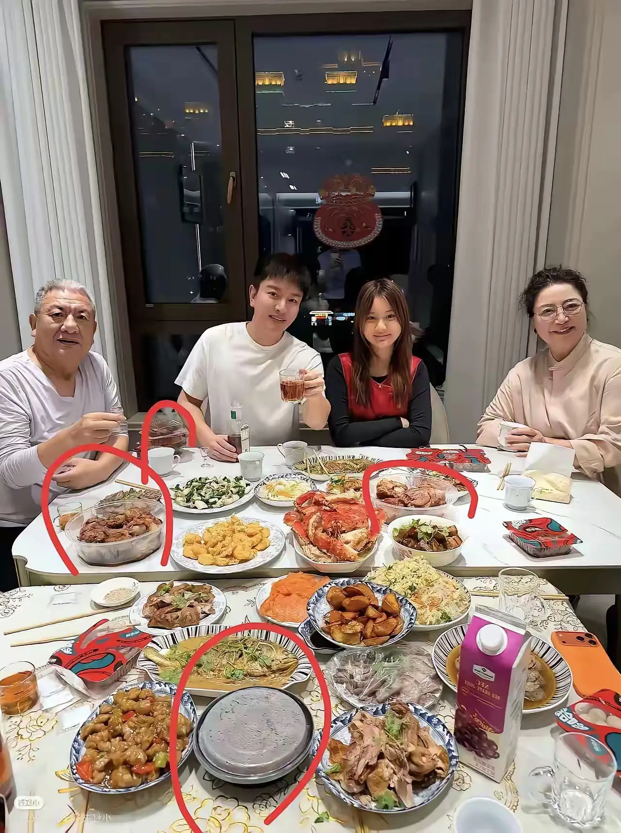 能看清楚吗，外卖点的什么吗？