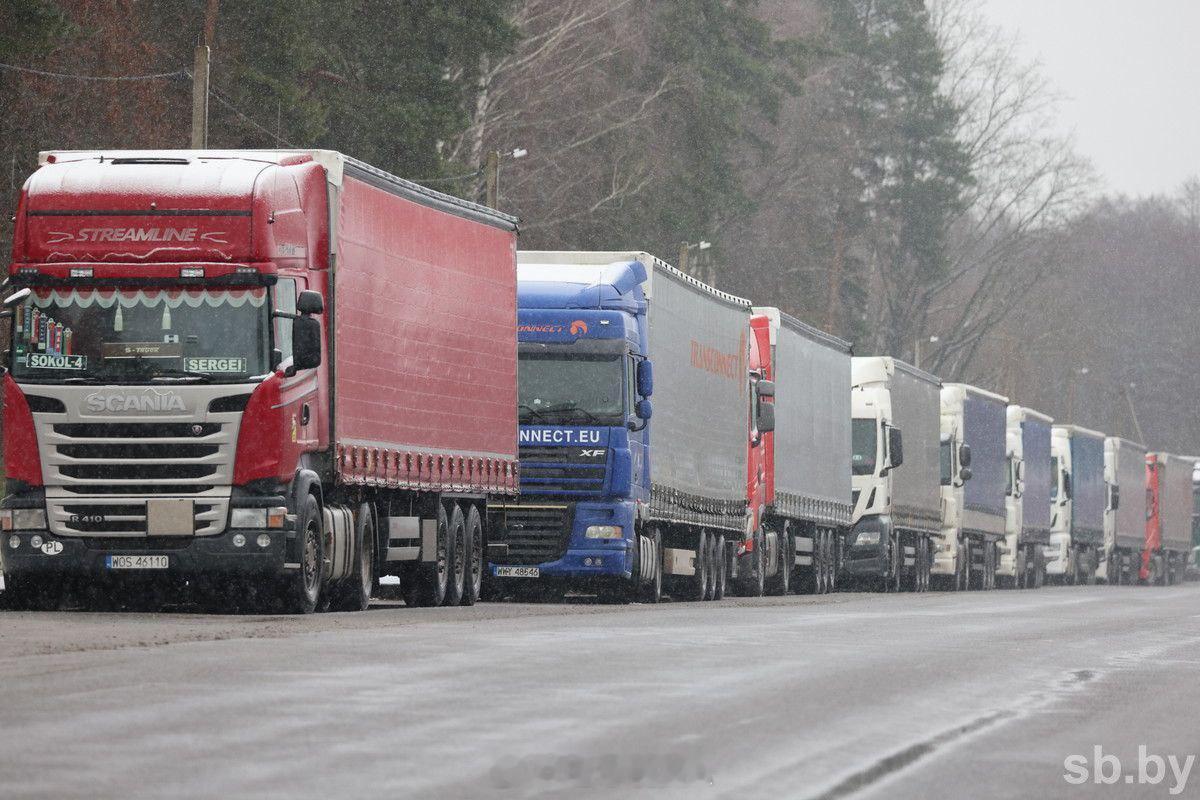 合情合理扣车由于立陶宛关闭边境，导致立陶宛卡车无法从白俄罗斯返回——白俄罗斯外交