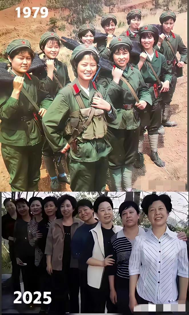 同样的九个人，时隔四十六年👍