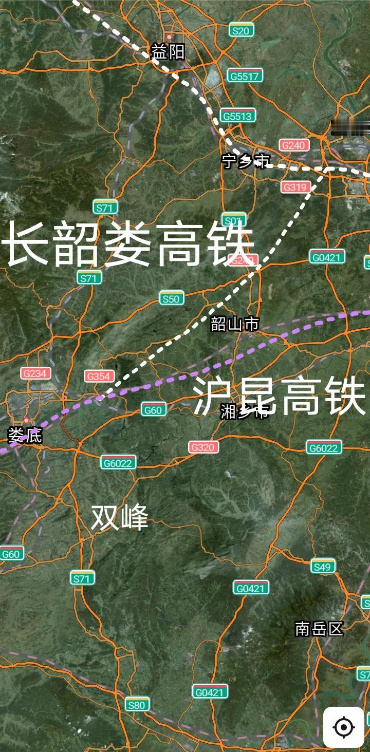 长沙途经韶山至娄底有望新建一条时速350公里的直达高铁，目前已正式启动前期研究工