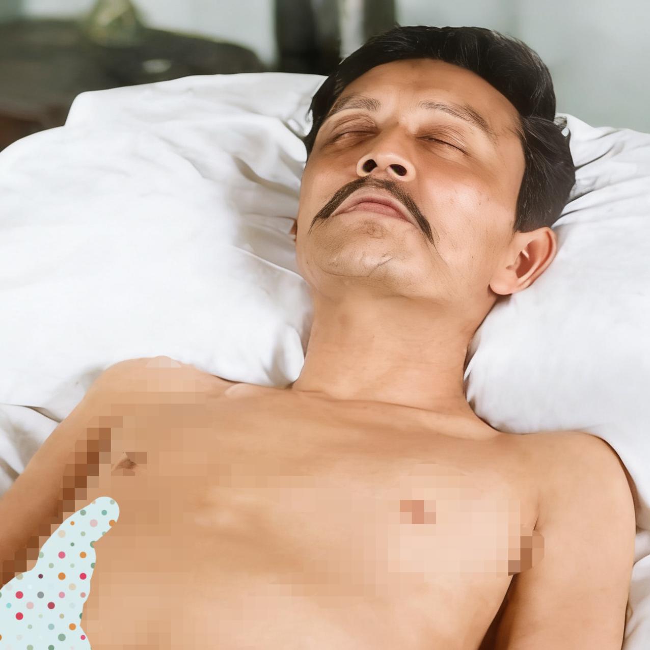 1925年，廖仲恺先生遇刺身亡后，家人为他拍下了一张遗容，就在几个小时后，他被歹